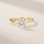 solitaire ring, silver cubic zirconia ring, cubic zirconia engagement ring, cubic zirconia wedding rings, 2ct wedding ring, cheap wedding ring under $50, silver round ring, round cut ring