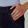 solitaire ring, silver cubic zirconia ring, cubic zirconia engagement ring, cubic zirconia wedding rings, 2ct wedding ring, cheap wedding ring under $50, silver round ring, round cut ring