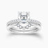 cheap wedding ring sets, asscher cut ring, cubic zirconia ring, sterling silver ring, silver wedding rings, crown rings, cheap cubic zirconia ring, fake bridal set rings