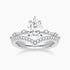 cheap wedding ring sets, pear cut ring, cubic zirconia ring, affordable wedding ring sets, cheap engagement rings, sterling silver rings for women, fake bridal set rings