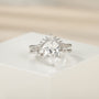 cheap wedding ring sets, cz ring, cz engagement rings, cubic zirconia engagement rings, crown ring, pear engagement ring, fake bridal set rings