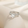 fake bridal set rings, silver cubic zirconia ring set, cubic zirconia ring set, silver wedding band sets, cheap wedding ring sets, travel wedding ring sets