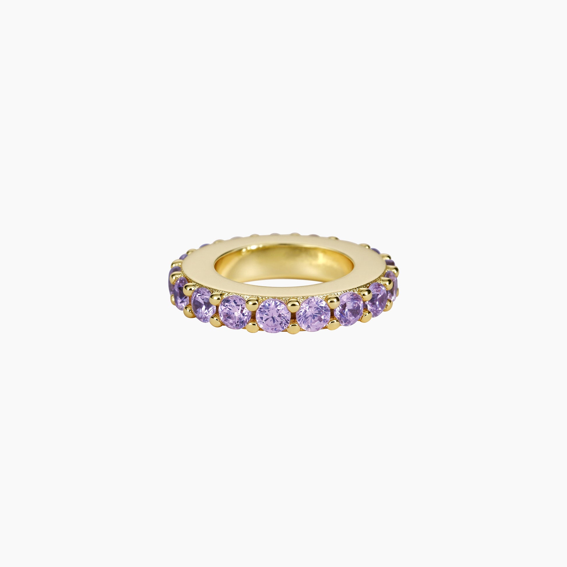 Round Birthstone Charm