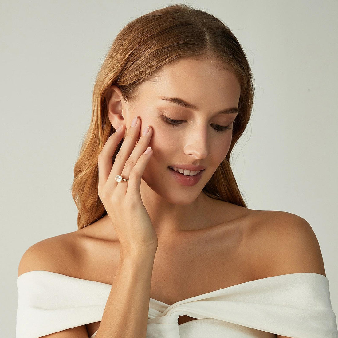 3CT Oval Cut East West Bezel Solitaire Engagement Ring