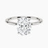 oval zirconia ring; cubic zirconia oval ring; Cheap wedding rings925 engagement ring; Eamti Fine Jewelry;  