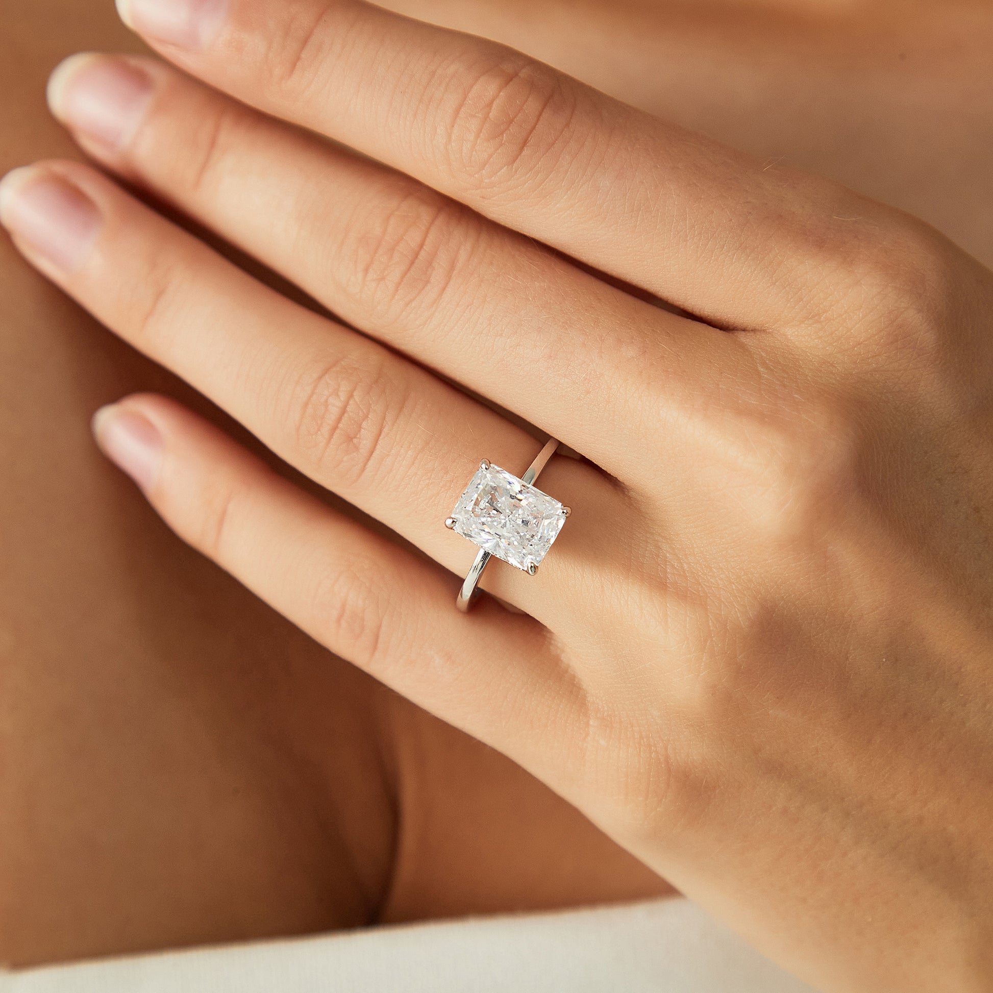 radiant cut engagement rings, radiant cut, radiant diamond, radiant cut diamond ring, radiant cut ring, radiant diamond ring, 4 carat radiant cut diamond ring, cubic zirconia engagement rings, cubic zirconia wedding rings
