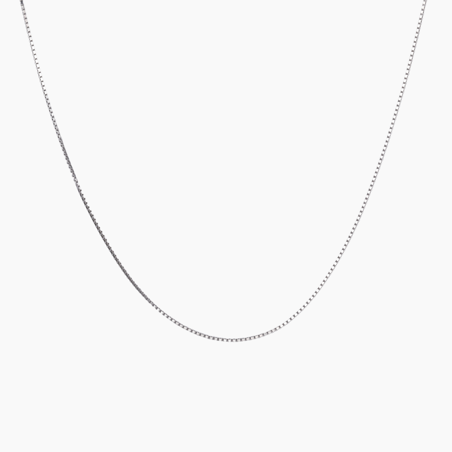 Sterling Silver Pave Necklace