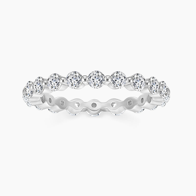 infinity rings for women, s925 wedding ring, sterling silver eternity rings, affordable wedding band