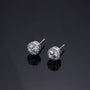 silver earrings, s925 earrings, cubic zirconia earrings, earrings for women, post earrings, s925 silver earrings, solitaire earrings, cubic zirconia earrings for women