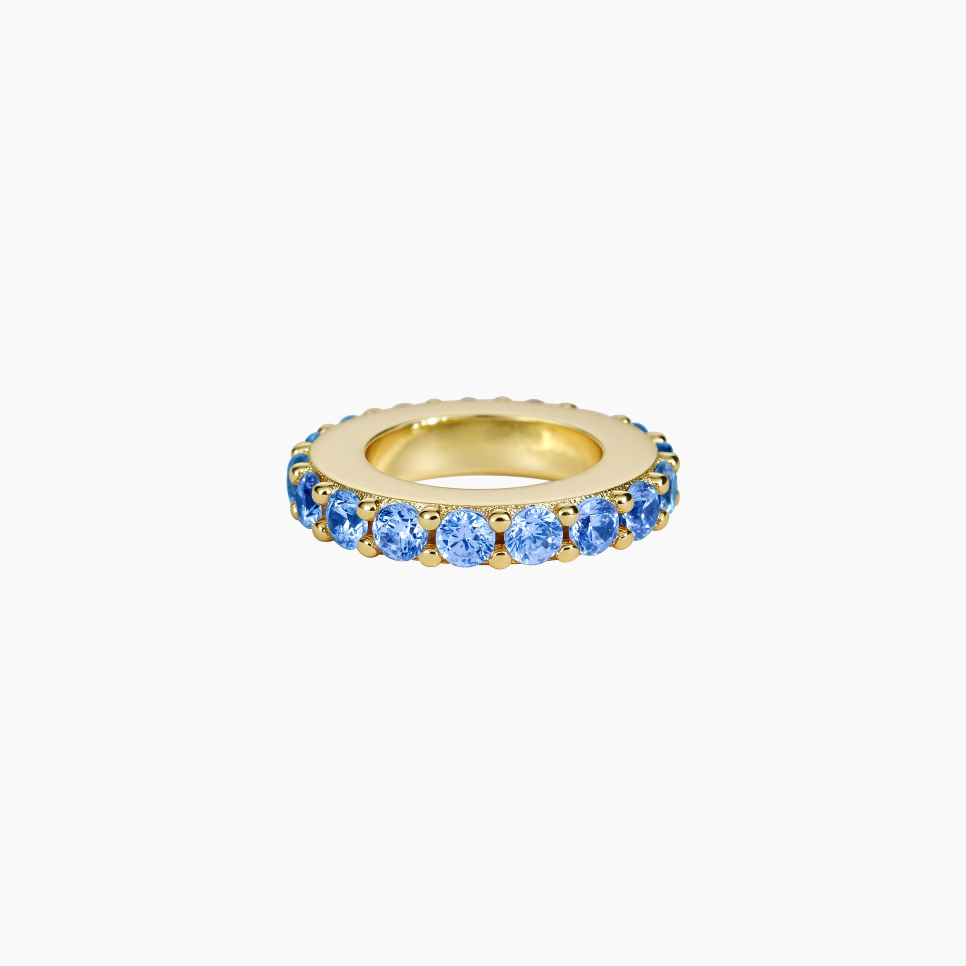 Round Birthstone Charm