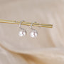pearl drop earrings, pearl earrings with silver hooks, pearl earrings earrings, pearl bridal earrings