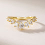 Half Eternity Band, Eternity Band,Eternity Band Ring, eamti, travel ring, eamti jewelry, western rings, cubic zirconia travel ring, affordable wedding rings, rings cheap wedding, rings for travel, fake rings for travel