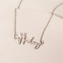 pendant necklace, custom name necklace, cursive name necklace, Personalized necklace,Gold Plated, Name Necklace, Personalized Necklace, Delicate Necklace, Dainty Necklace, Affordable Jewelry