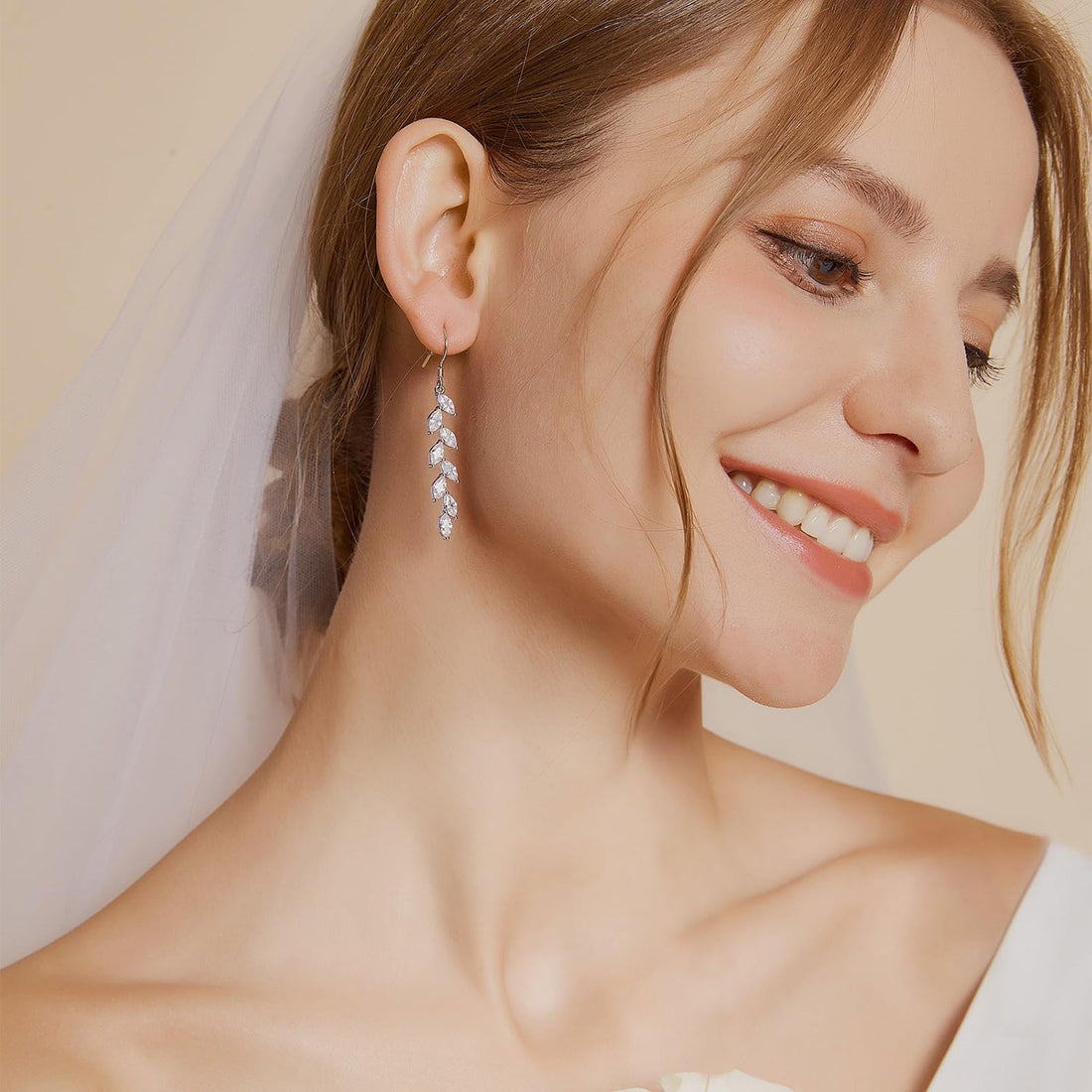 Dainty Bride Earrings For Women