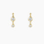 moissanite earrings, moissanite wedding earrings, moissanite travel earrings, silver earrings for women, dainty earrings