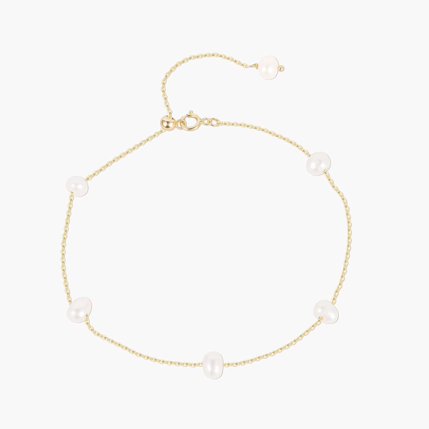 freshwater pearl bracelet, pearl bracelet, gold plated, affordable jewelry, stackable bracelet