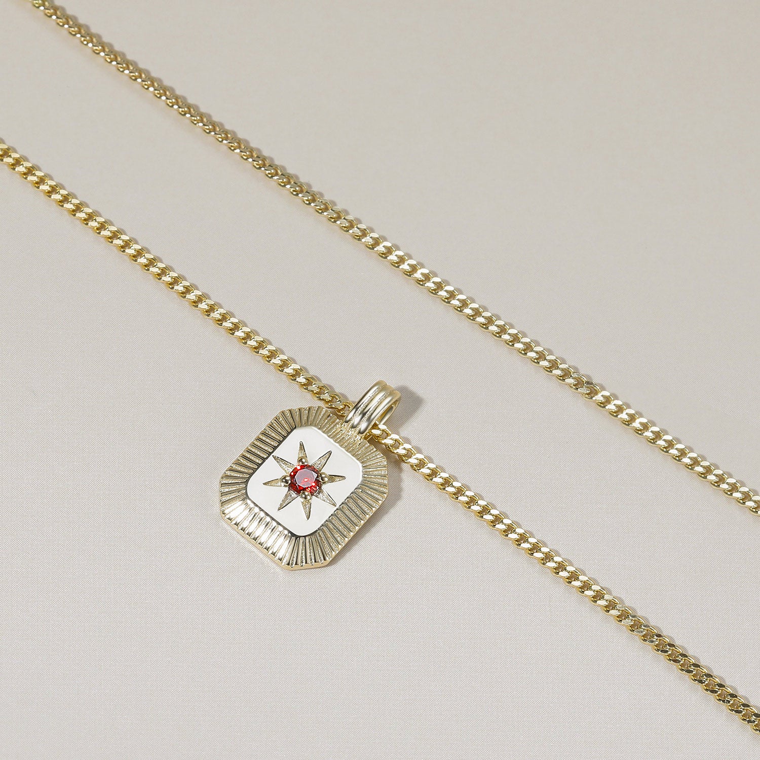 Gold Plated, Birthstone Necklace, Initial Necklace, Layered Necklace, Personalized Necklace, Delicate Necklace, Amulet Necklace, Affordable Jewelry, Star Necklace