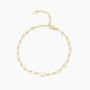 link bracelet, pearl bracelet, mom bracelet, freshwater pearl bracelet, mother of pearl gold