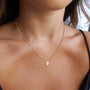 silver pearl necklace, baroque pearl, fesh water pearl necklace, necklace with pearl drop, pearl drop neckace