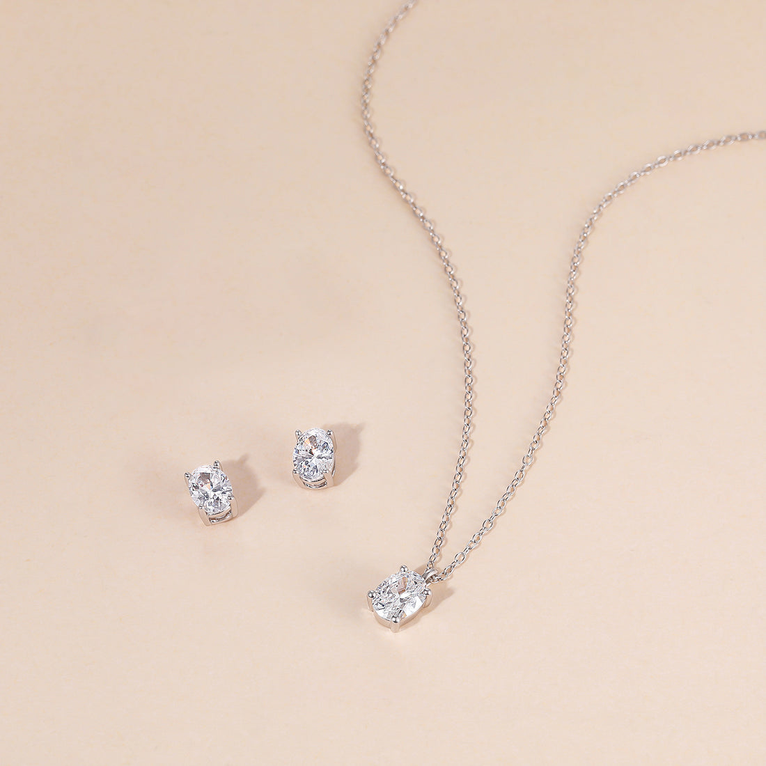 bridal set, stud earrings, solitaire necklace for women, sterling silver necklace, necklace and earrings set, sets bridal jewelry, wedding jewelry sets, affordable wedding ring set, wedding jewelry sets for bride