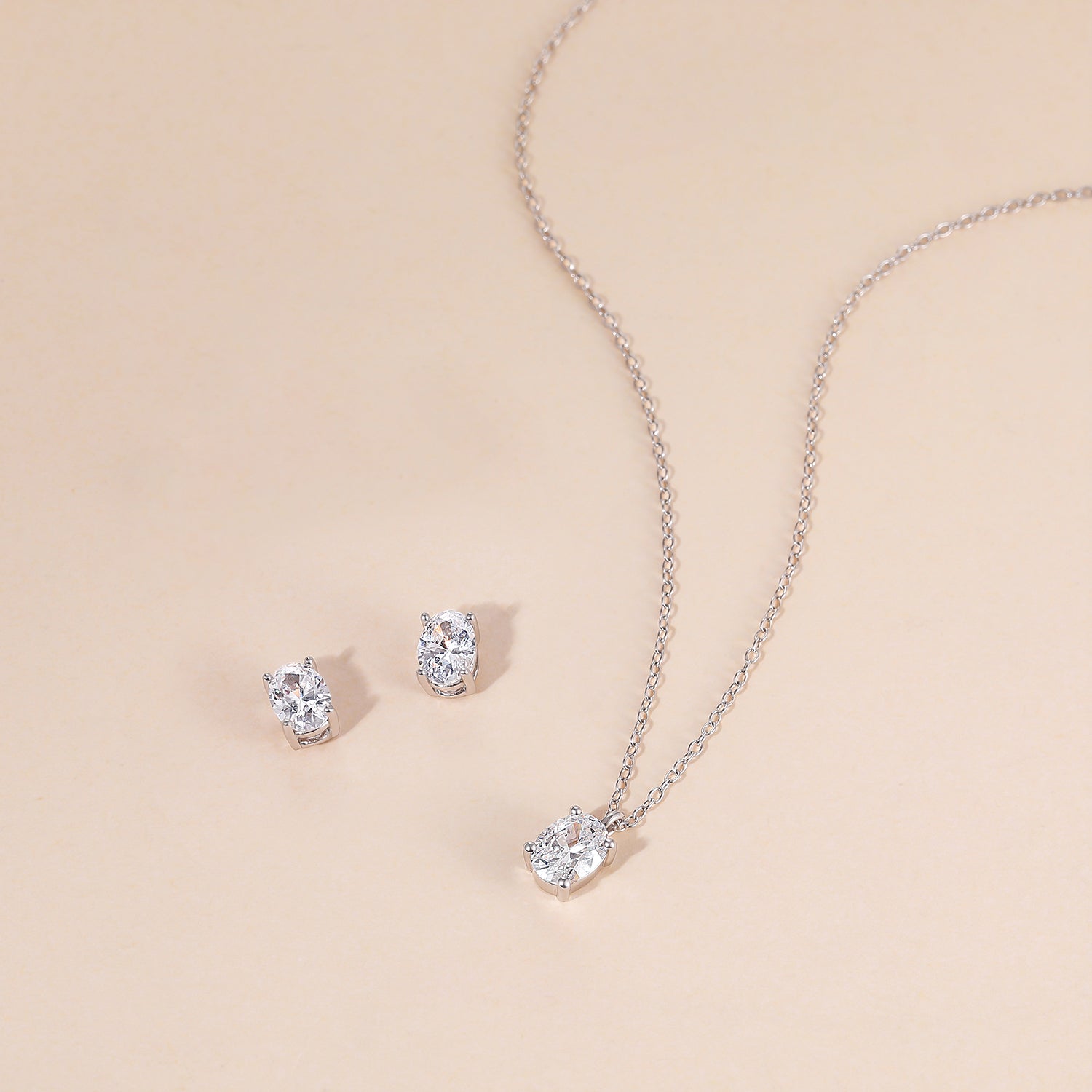 bridal set, stud earrings, solitaire necklace for women, sterling silver necklace, necklace and earrings set, sets bridal jewelry, wedding jewelry sets, affordable wedding ring set, wedding jewelry sets for bride