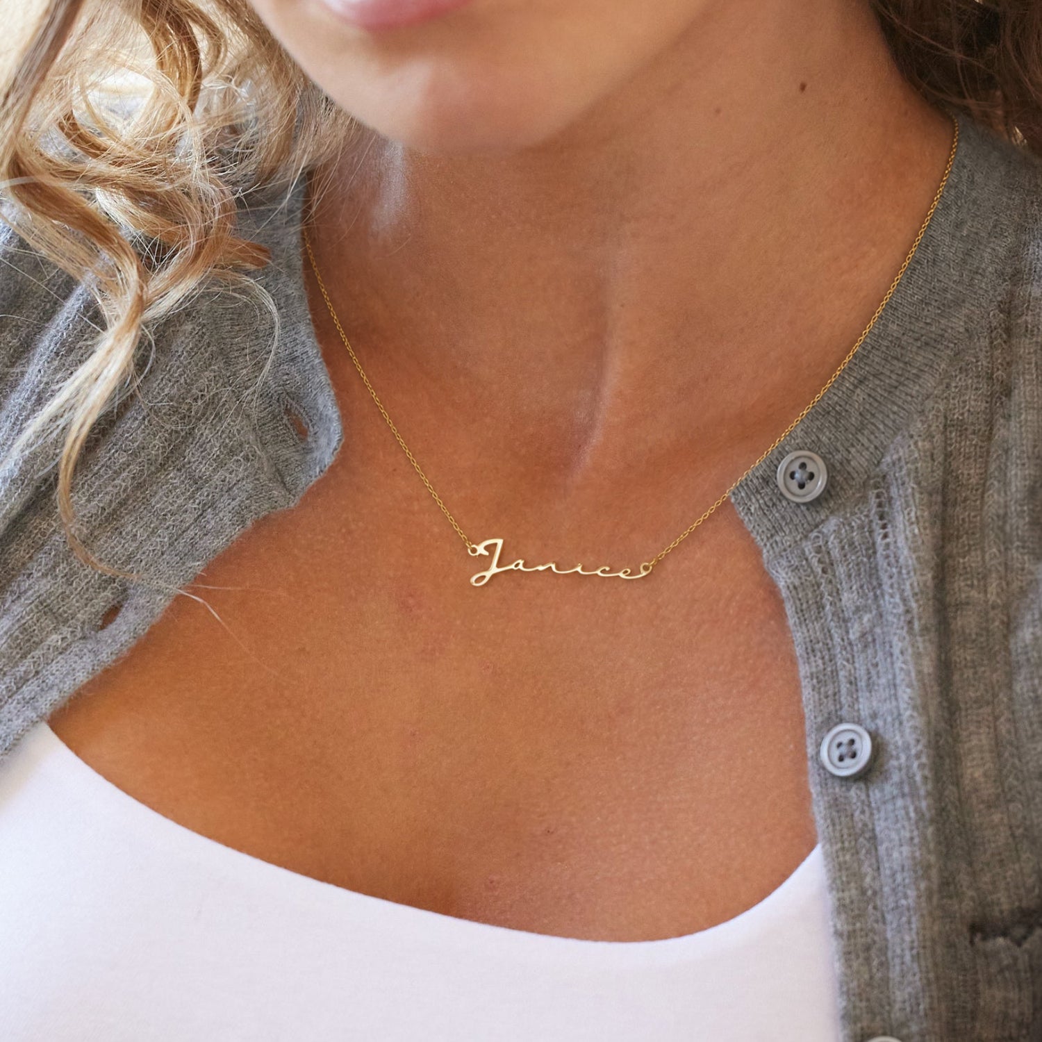 pendant necklace, custom name necklace, cursive name necklace, Personalized necklace,Gold Plated, Name Necklace, Personalized Necklace, Delicate Necklace, Dainty Necklace, Affordable Jewelry
