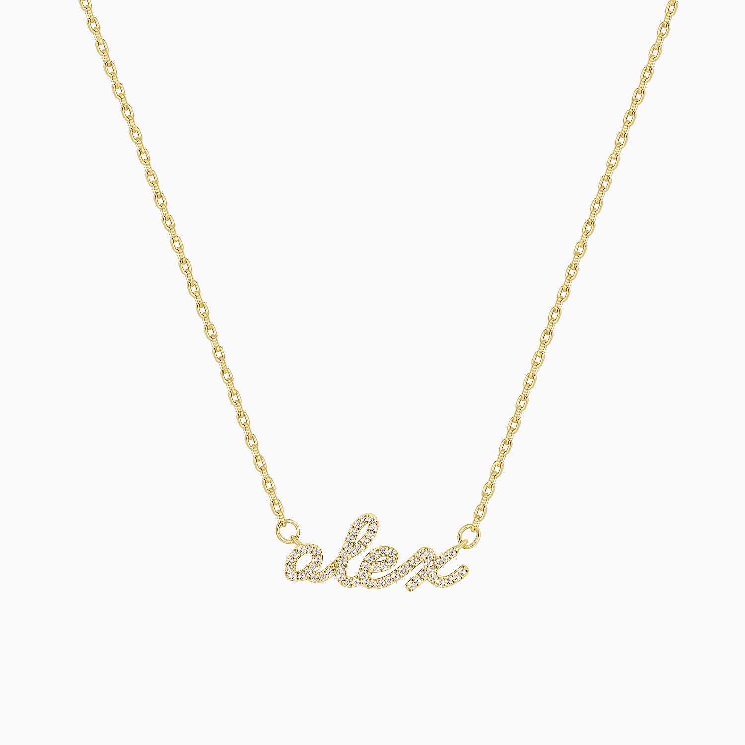 Gold Plated, Birthstone Necklace, Layered Necklace, Personalized Necklace, Delicate Necklace, Name Necklace, Affordable Jewelry, Cubic Zirconia Necklace