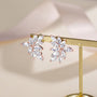 rose gold, cubic zirconia usa, hypoallergenic stud earrings, stud earrings