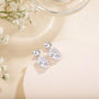 cubic zirconia earrings studs, affordable jewelry, studs earrings, cubic zirconia usa, bridal earrings