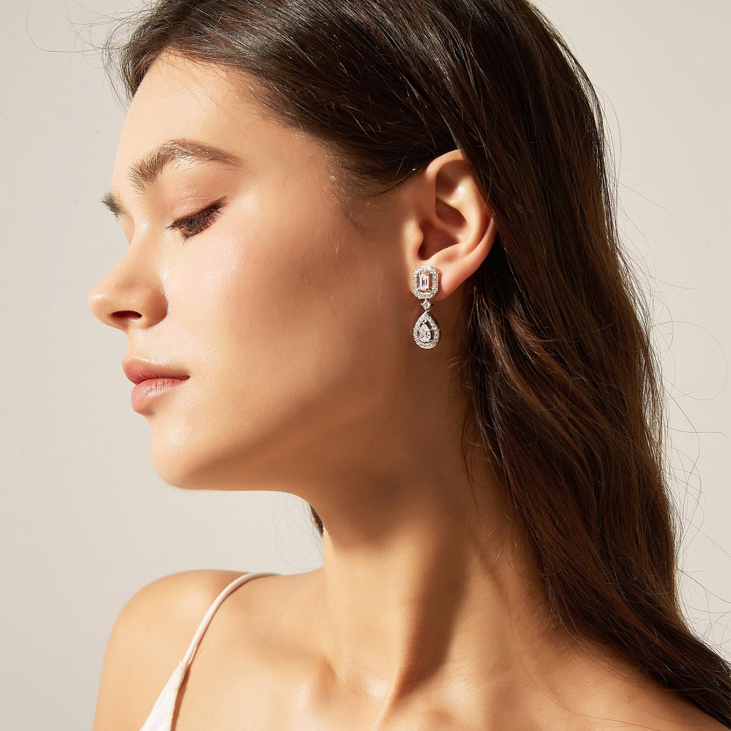 Regal Teardrop Earrings