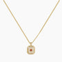 Gold Plated, Birthstone Necklace, Initial Necklace, Layered Necklace, Personalized Necklace, Delicate Necklace, Amulet Necklace, Affordable Jewelry, Star Necklace