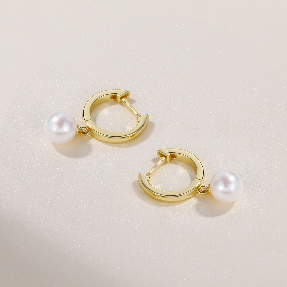 sterling silver post pearl earrings, tiny pearl earrings, everyday natural pearl hoop earrings, 14k gold plated pearl earrings, eamti earrings, eamti pearl earrings, eamti jewelry
