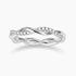 eternity rings, infinity ring, s925 band rings, cubic zirconia paved rings, stackable rings for women, womens eternity ring, sterling silver eternity band, silver eternity ring, woven ring