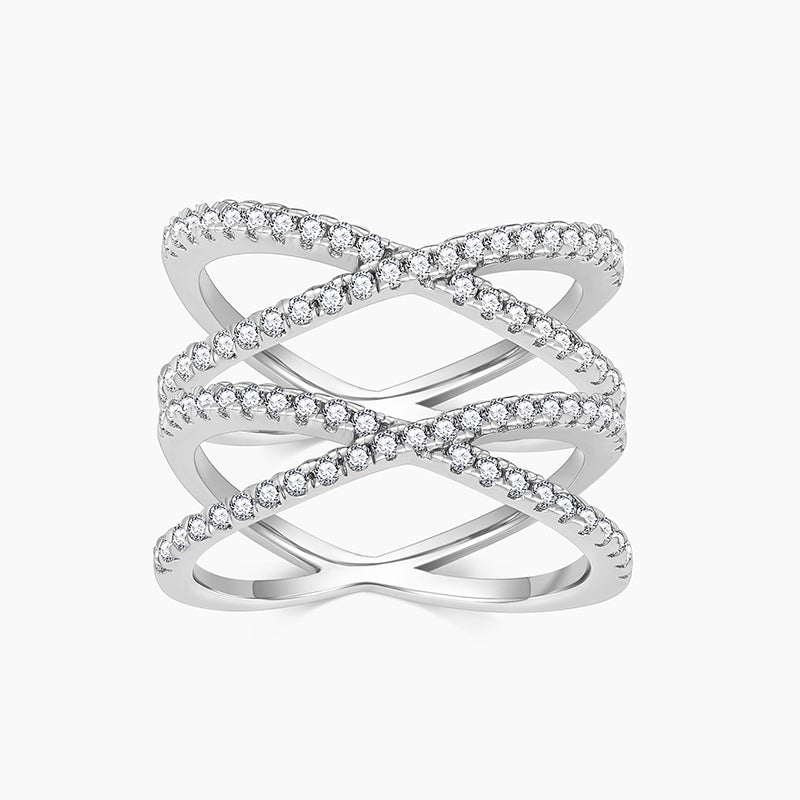 s925 cross ring, fashion stackable ring, unique rings, sterling silver cross ring