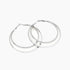 Sterling Silver, Hoop Earrings for Women