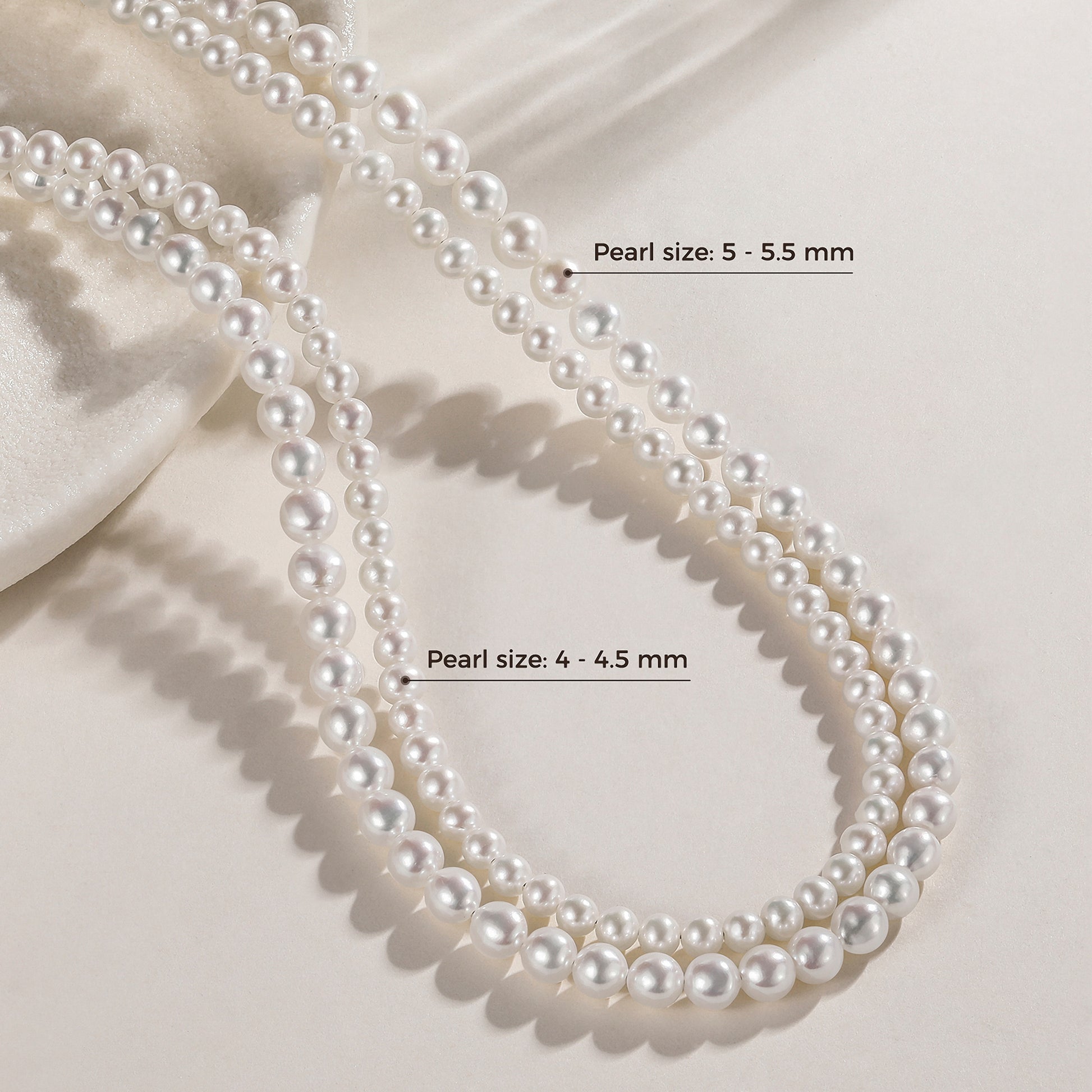 4-5.5mm White Freshwater Pearl Necklace, pearl necklace, beaded choker, freshwater pearls, 14K Yellow gold plated brass pearls necklace, freshwater pearl necklace, pearl necklace for brides, wedding pearl necklace, white pearl, pearl choker necklace​, white pearl necklace​, chunky pearl necklace, round freshwater pearl necklace