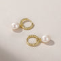 freshwater pearl earrings for women,  s925  post earrings for women, pearl drop earrings, 14k gold plated pearl earrings, eamti earrings, eamti pearl earrings, eamti jewelry