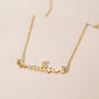 pendant necklace, custom name necklace, cursive name necklace, Personalized necklace,Gold Plated, Name Necklace, Personalized Necklace, Delicate Necklace, Dainty Necklace, Affordable Jewelry