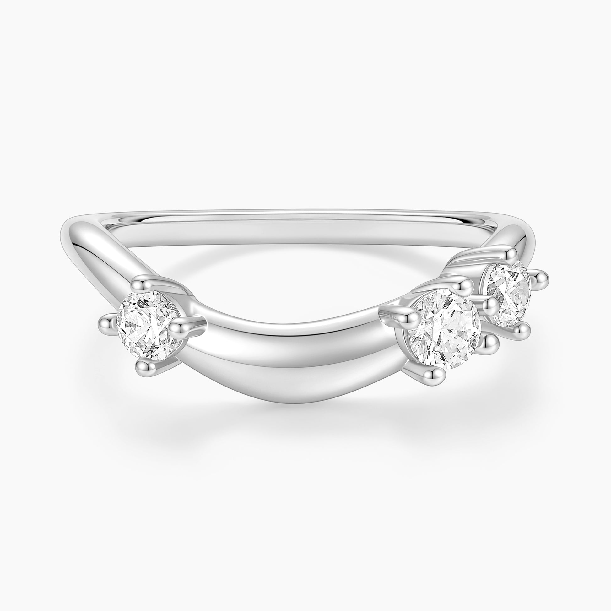 unique wedding bands, curved wedding band, CZ Stones, eamti rings,eamti, cz rings, cz wedding rings, cubic zirconia rings, cheap wedding rings under $50, rings under 50, fake rings