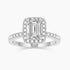 cubic zirconia rings, silver wedding rings for women, silver rings set, emerald ring, affordable rings under 50