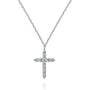 cross necklace, S925 cross pendant necklace, Eamti silver necklaces, silver pendant necklace