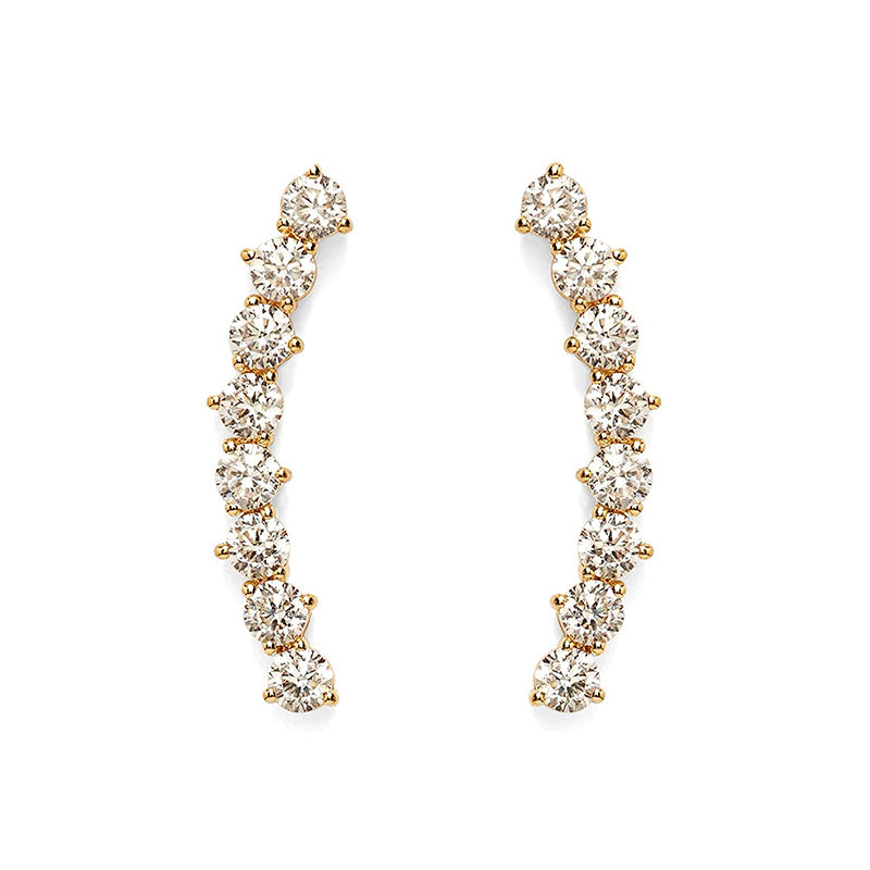 gold earring; high quality jewelry; Eamti;