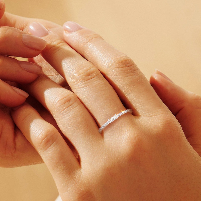 simple wedding rings; affordable engagement rings; Eamti;