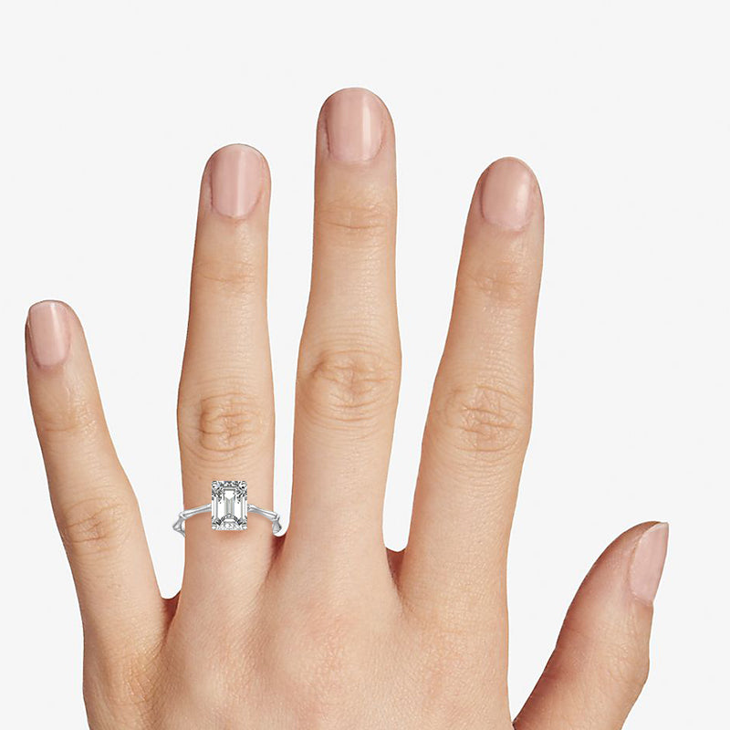 classic oval engagement rings; stylish wedding rings; Eamti;