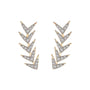 sterling silver earrings; unique jewelry; Eamti;