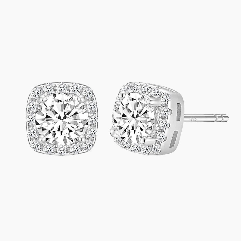 post earrings, s925 silver earrings, solitaire earrings, cubic zirconia earrings for women, cz s925 earrings