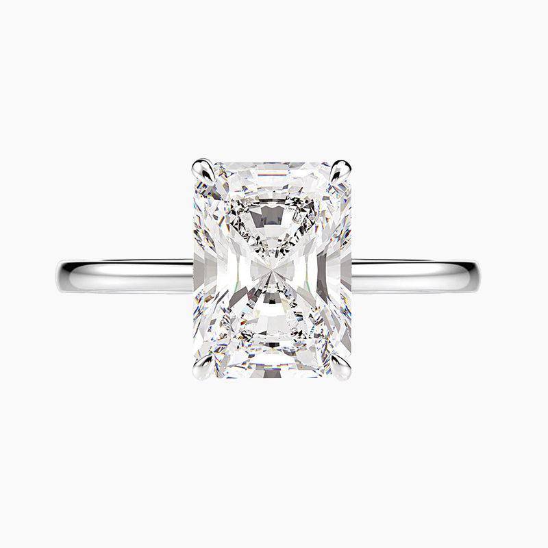 geometric sterling silver rings; simple wedding rings; Eamti;