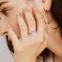 square row gems rings; good cheap rings; Eamti, cubic zirconia ring, stackable ring, affordable jewelry for woman, cheap ring under $50, radiant cut, radiant cut rings