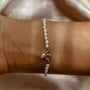 freshwater pearl bracelet, mother of pearl gold, natural pearl bracelet, gift for mom, affrodable jewelry