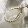 freshwater pearl bracelet, mother of pearl gold, natural pearl bracelet, unique bralcet for women, elegant jewelry, bracelet pearl gold, pearl and gold bracelet